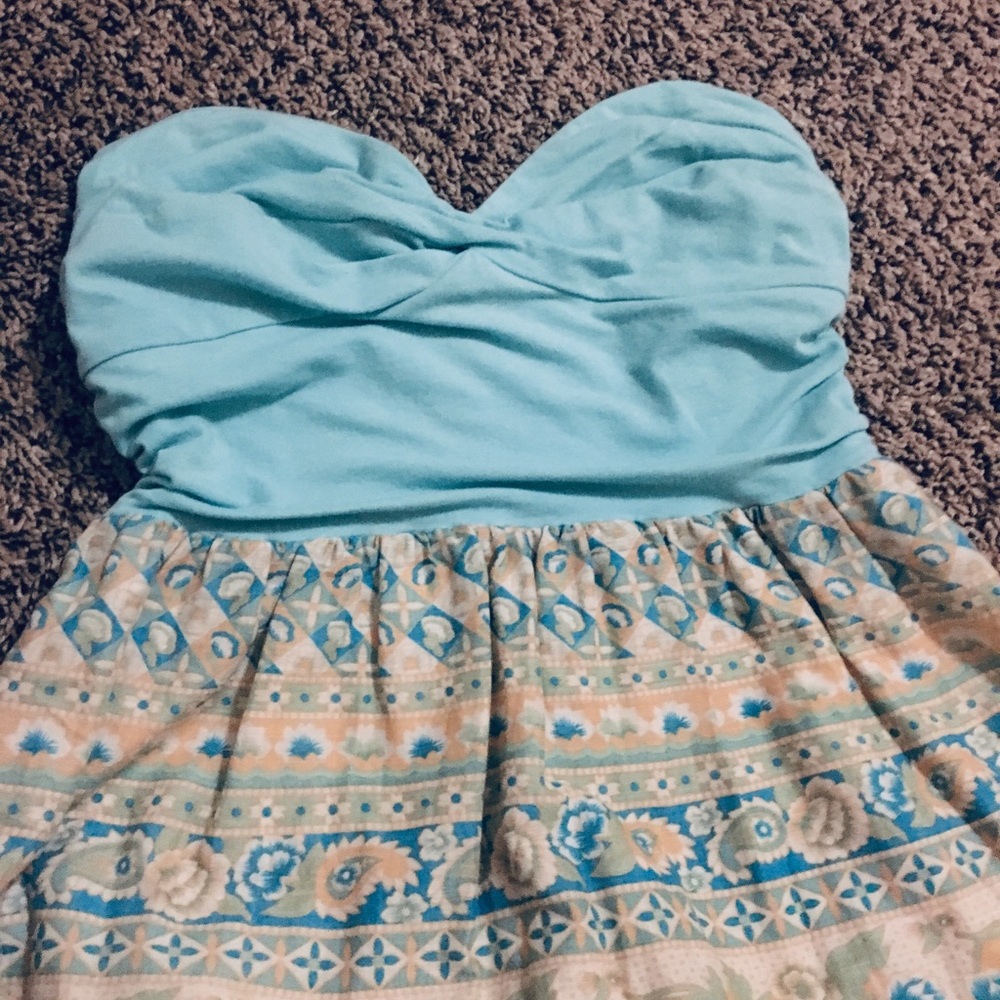 Free People Strapless Summer Dress